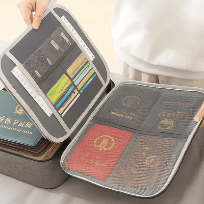 Document organizer bag with compartments - 50% off