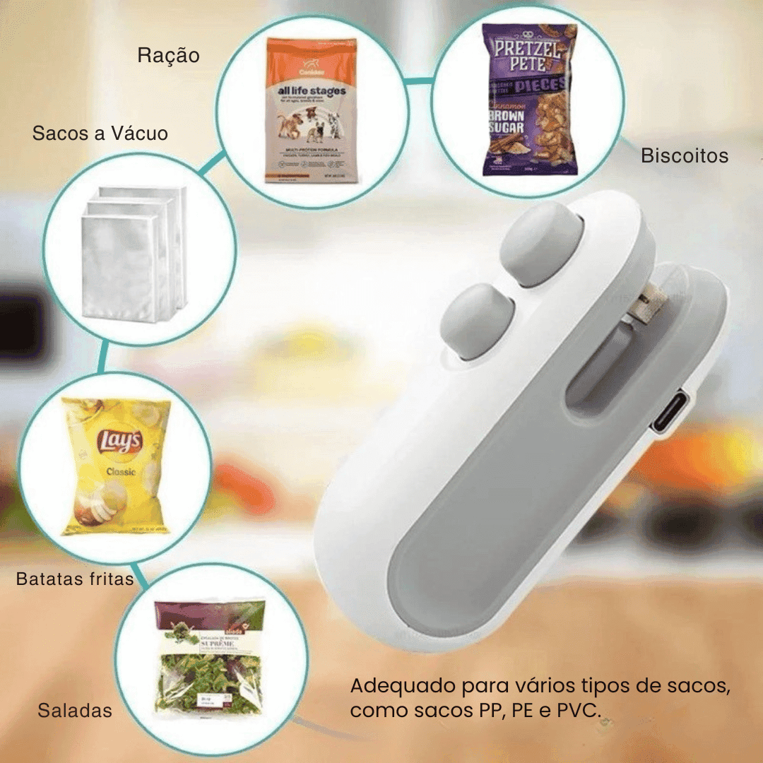 Portable USB Mini Packaging Sealer