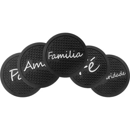 Embossed Rubberized Coaster